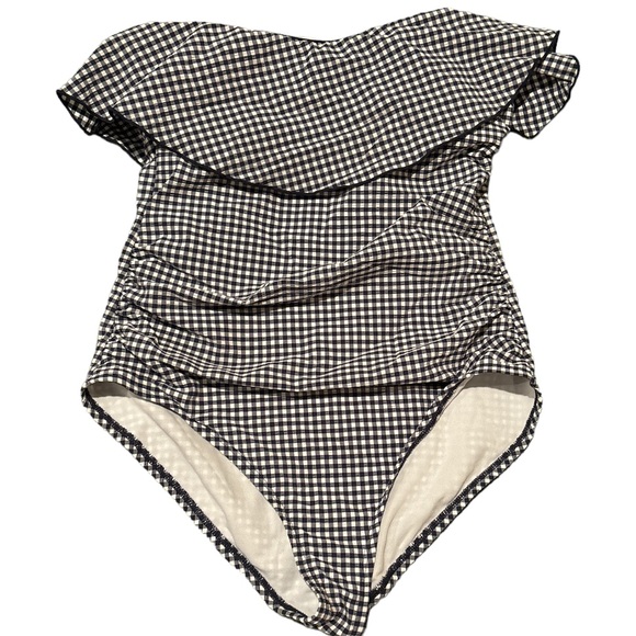 Target‎ one piece strapless swimsuit / Medium - Picture 1 of 2